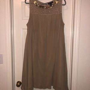 Lane Bryant 22/24 Gold Dress